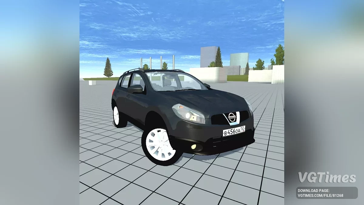 Simple Car Crash Physics Sim — Nissan Qashqai 2013