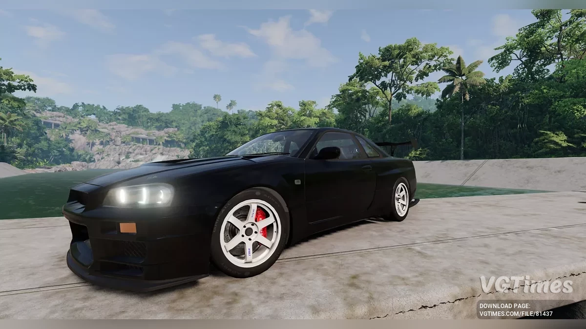 BeamNG.drive — Nissan Skyline R34