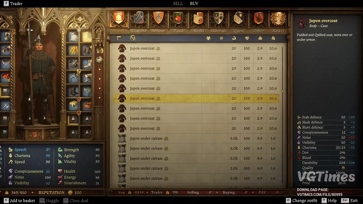 Kingdom Come: Deliverance 2 — Новая стеганая одежда (юпон)