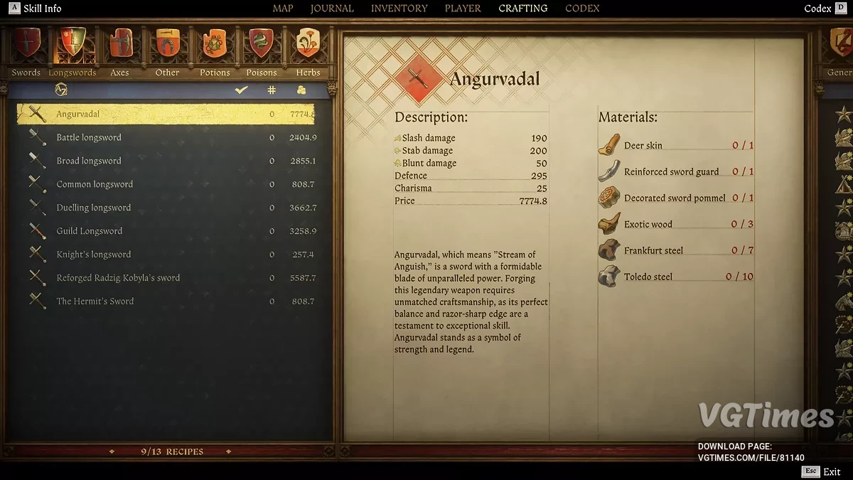 Kingdom Come: Deliverance 2 — Новое оружие и эскизы