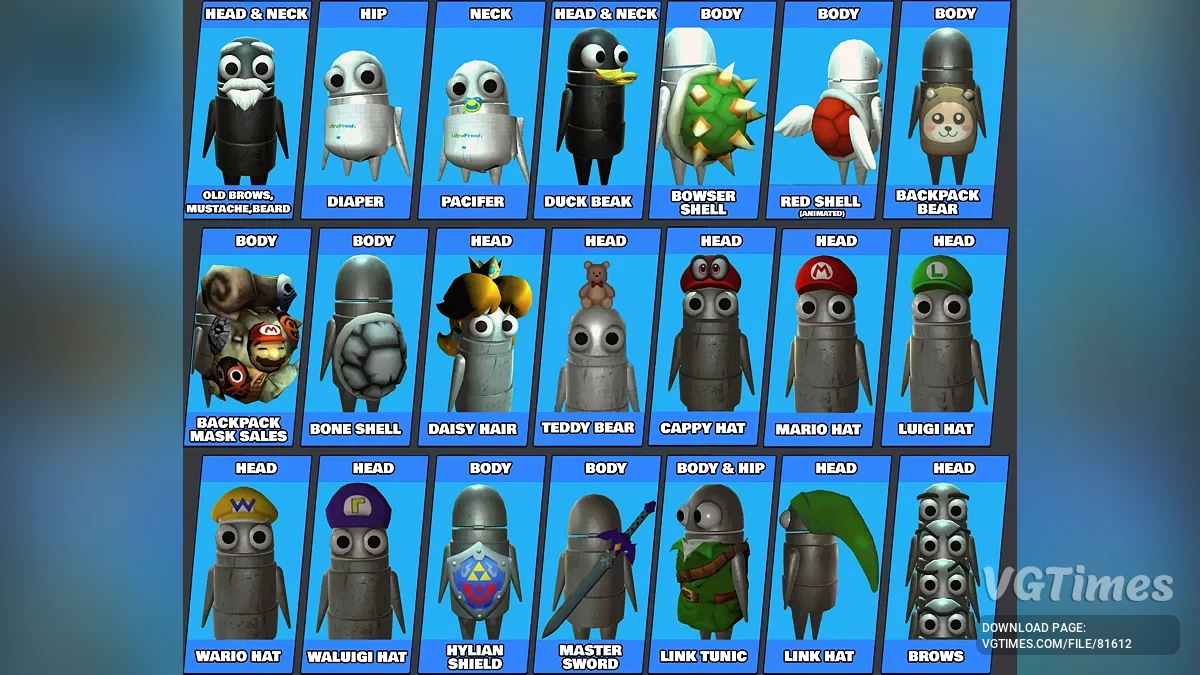 R.E.P.O. — Новые головы для персонажей