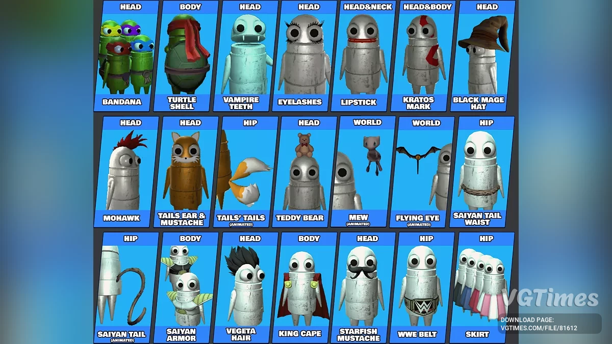 R.E.P.O. — Новые головы для персонажей