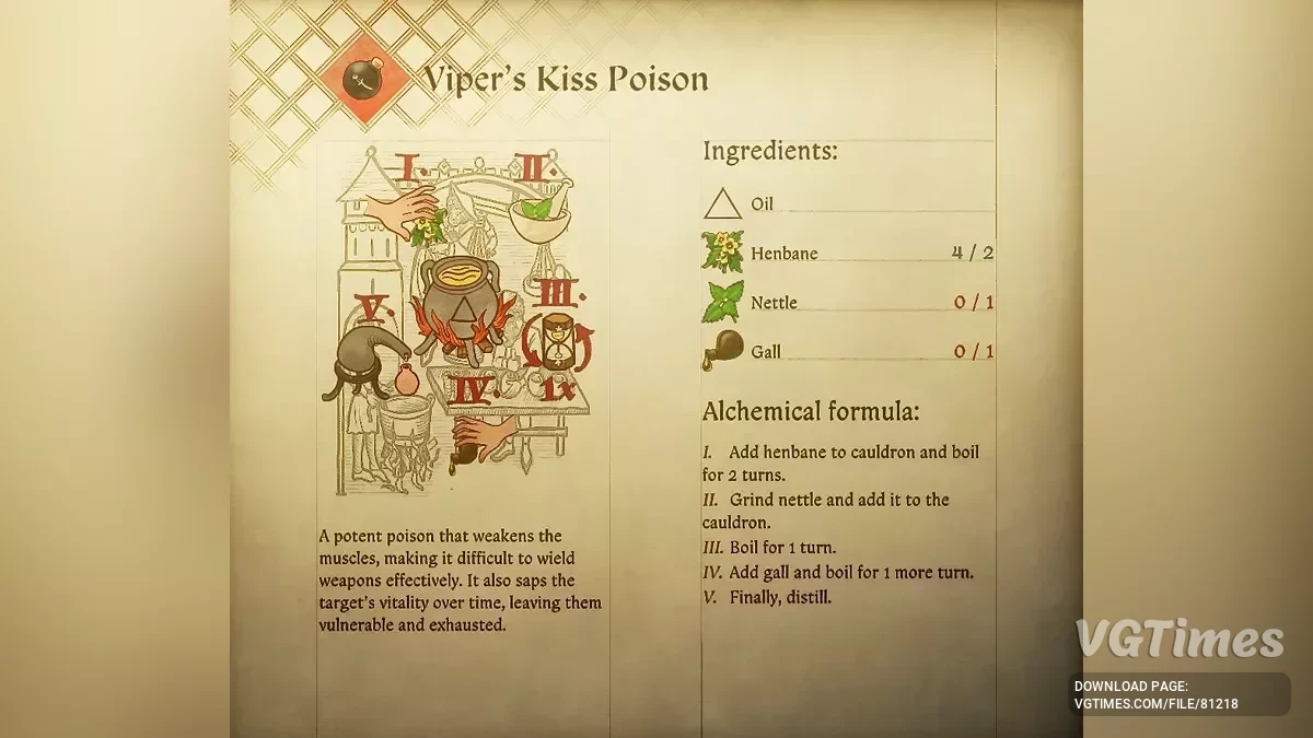 Kingdom Come: Deliverance 2 — Новые зелья