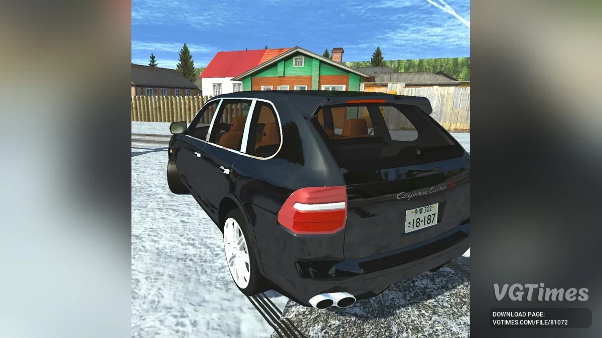 Simple Car Crash Physics Sim — Porshe Cayenne