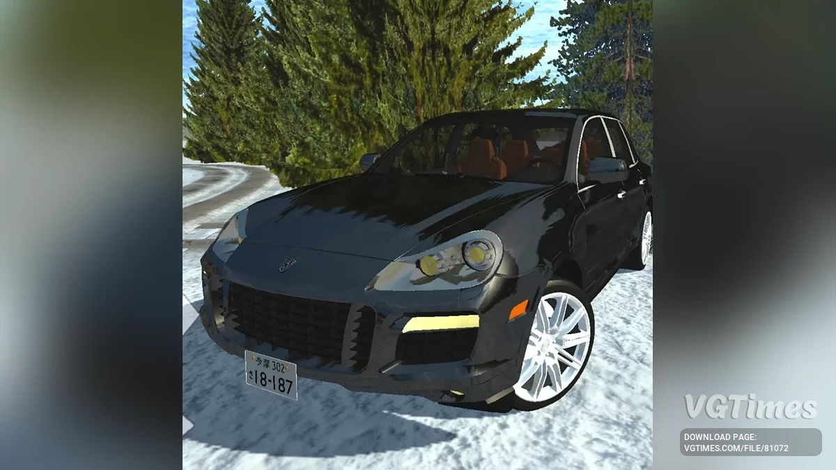 Simple Car Crash Physics Sim — Porshe Cayenne