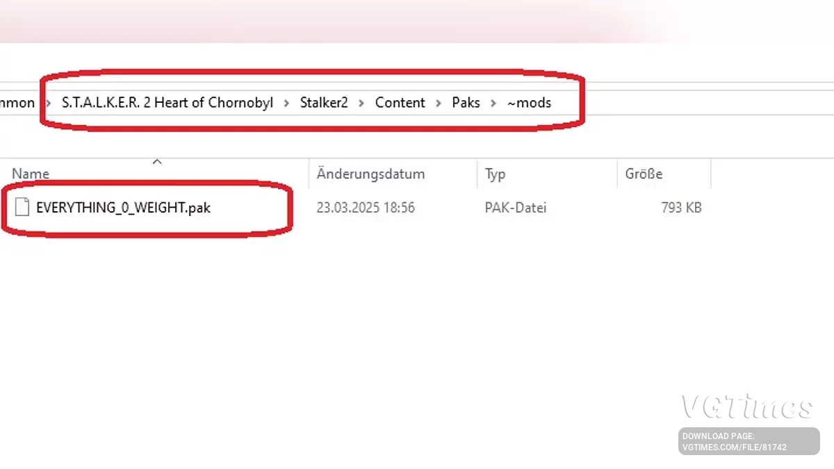 S.T.A.L.K.E.R. 2: Heart of Chornobyl — Предметы ничего не весят