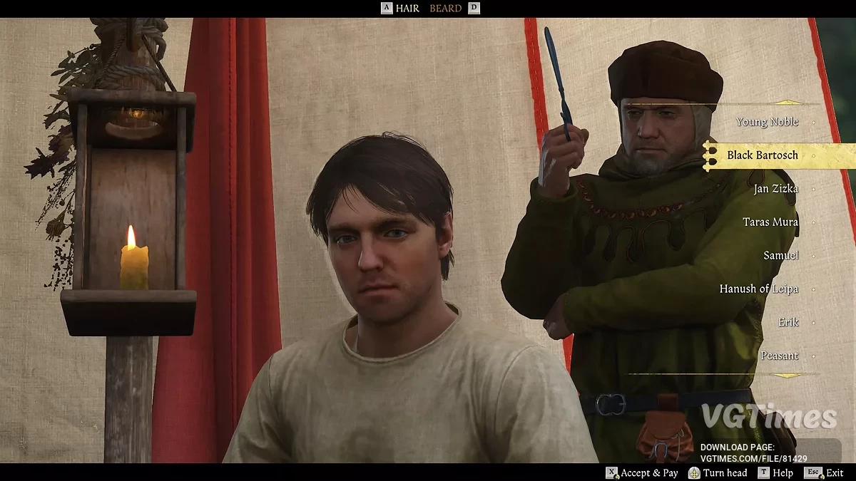 Kingdom Come: Deliverance 2 — Прически и бороды