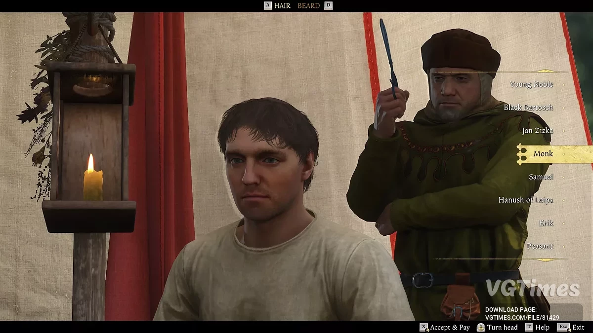 Kingdom Come: Deliverance 2 — Прически и бороды