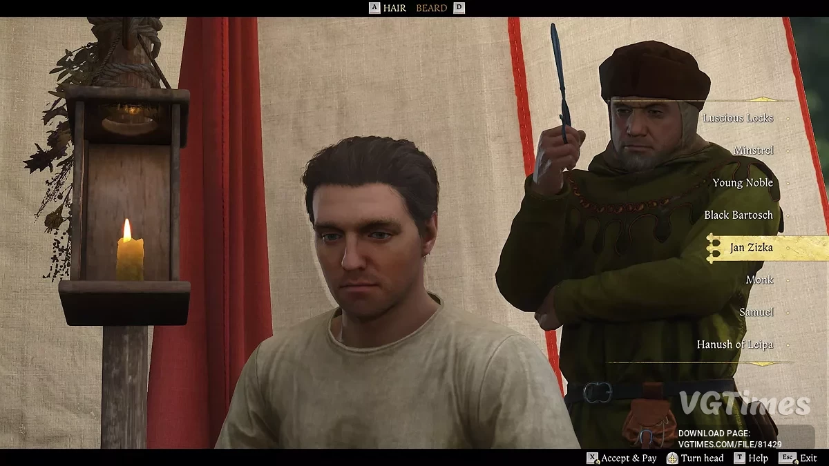 Kingdom Come: Deliverance 2 — Прически и бороды
