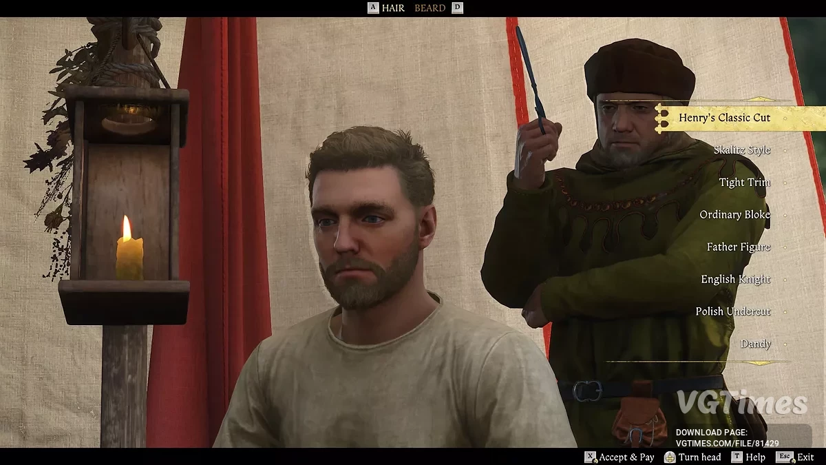 Kingdom Come: Deliverance 2 — Прически и бороды