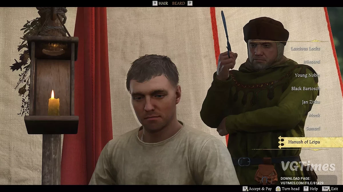 Kingdom Come: Deliverance 2 — Прически и бороды