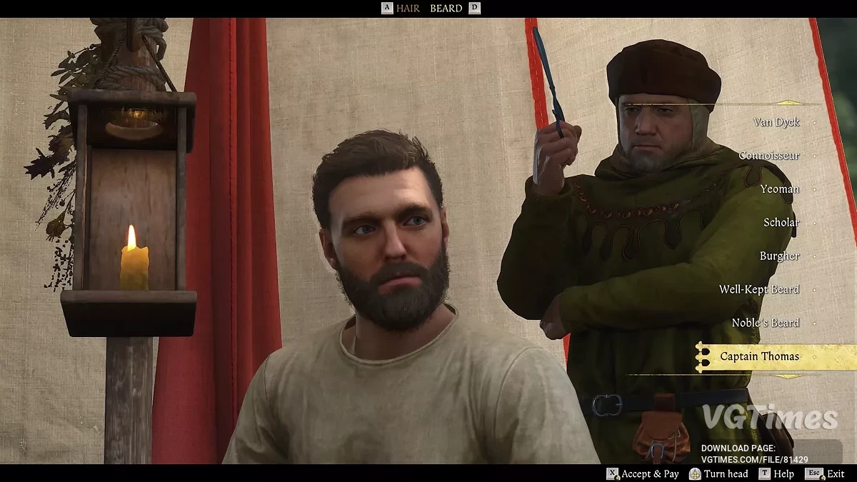 Kingdom Come: Deliverance 2 — Прически и бороды