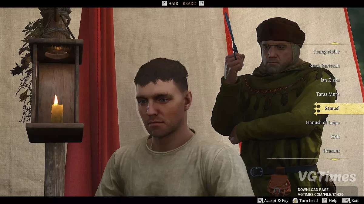 Kingdom Come: Deliverance 2 — Прически и бороды