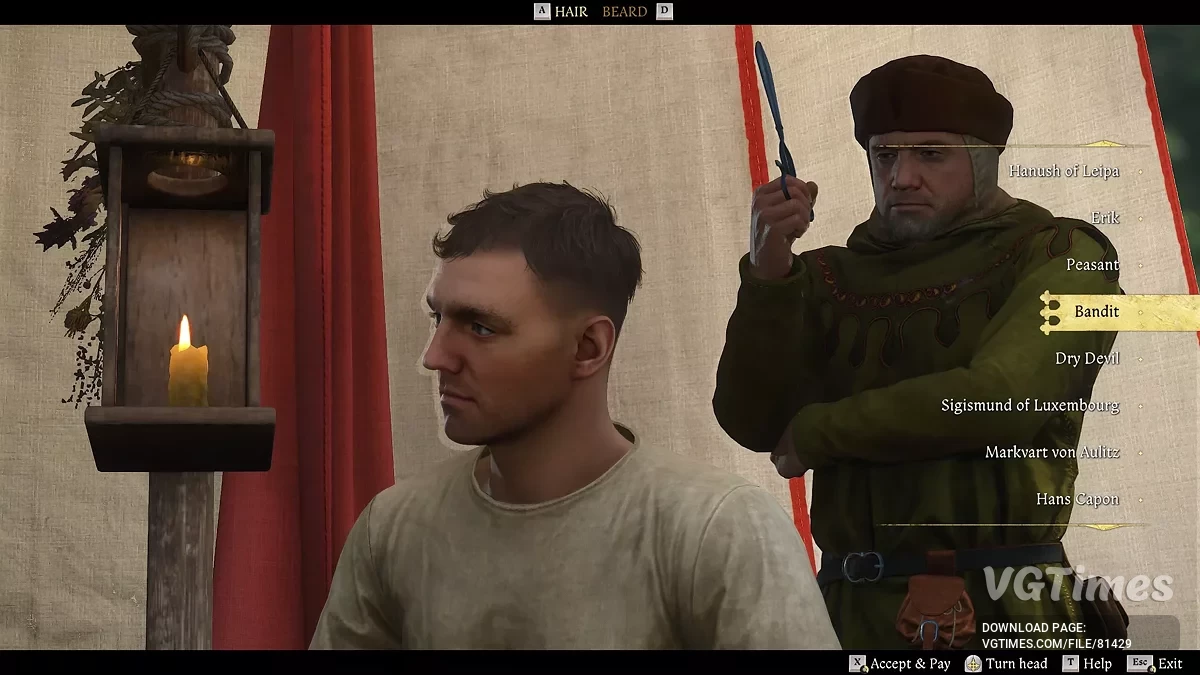 Kingdom Come: Deliverance 2 — Прически и бороды