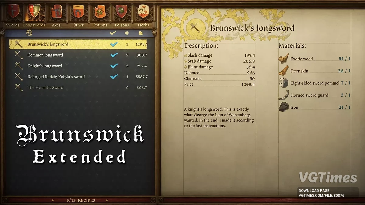 Kingdom Come: Deliverance 2 — Расширенный набор Брунцвика