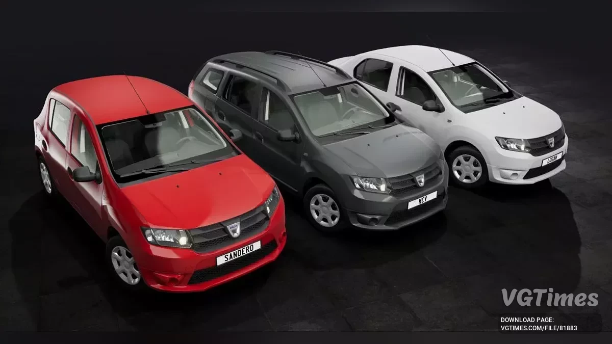 BeamNG.drive — Renault Logan 2012-2025 Pack v1.2 (0.34.x)