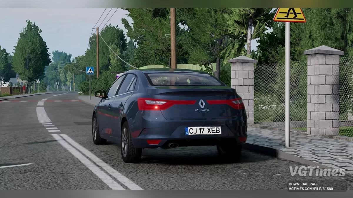 BeamNG.drive — Renault Megane IV Sedan 2016-2020