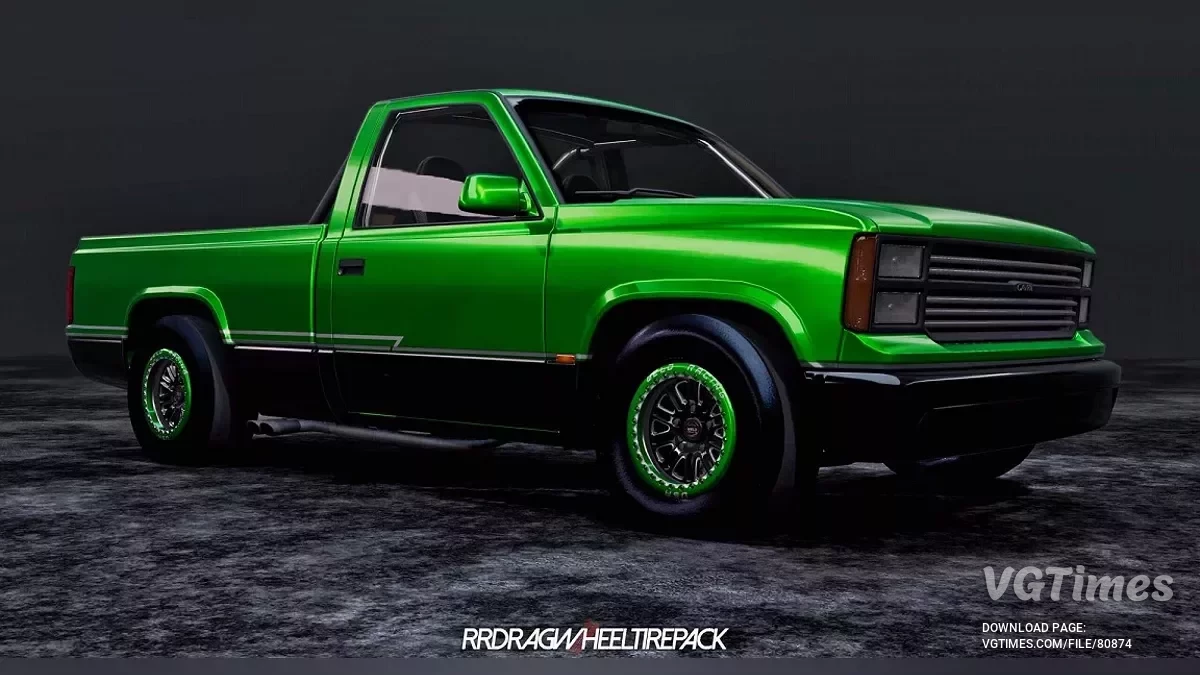 BeamNG.drive — RR Drag Racing Wheel And Tire Pack