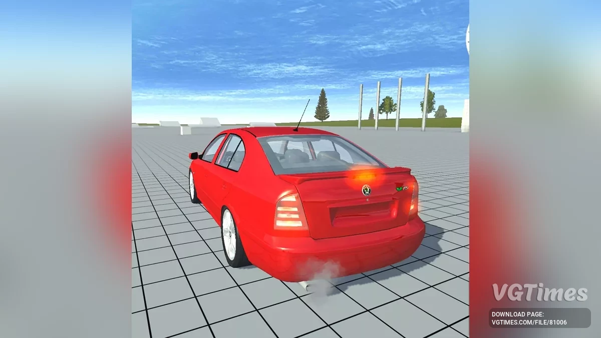 Simple Car Crash Physics Sim — Skoda Octavia RS MK1