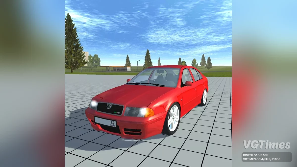 Simple Car Crash Physics Sim — Skoda Octavia RS MK1