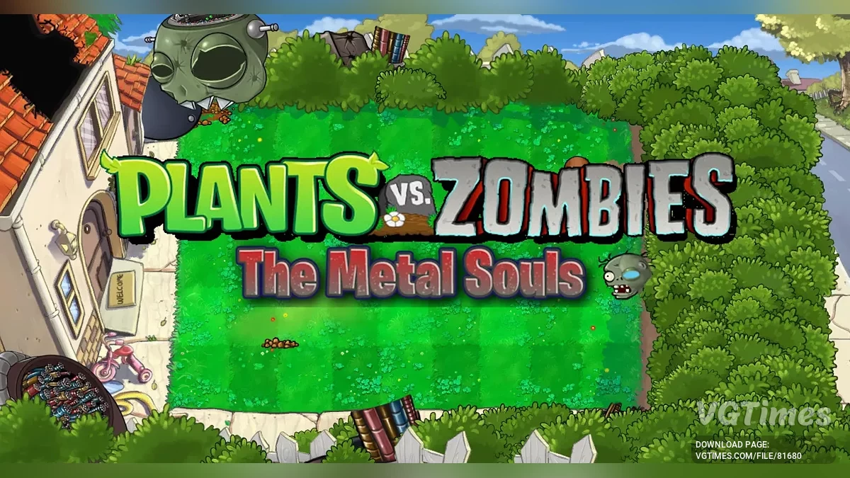 Plants vs. Zombies — The Metal Souls Beta — роботы, киборги, стимпанк [1.5.1]