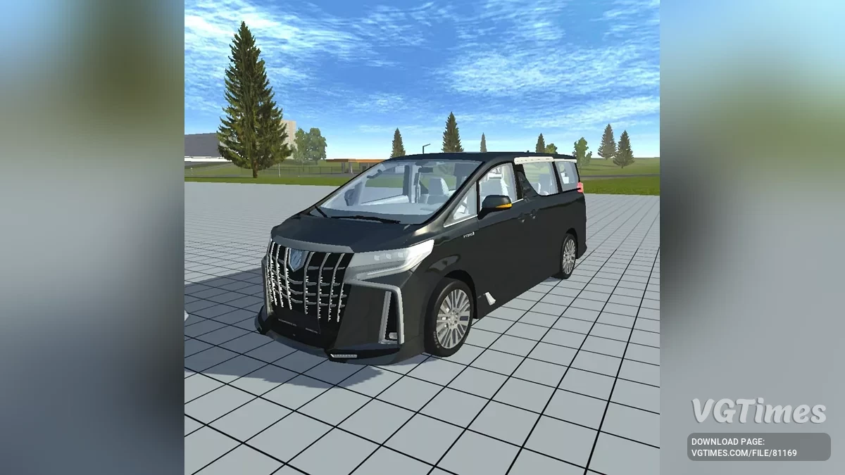 Simple Car Crash Physics Sim — Toyota Alphard