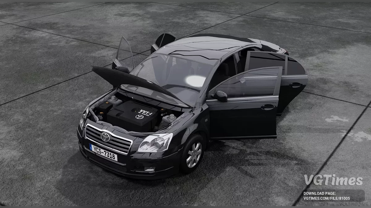 BeamNG.drive — Toyota Avensis 2004