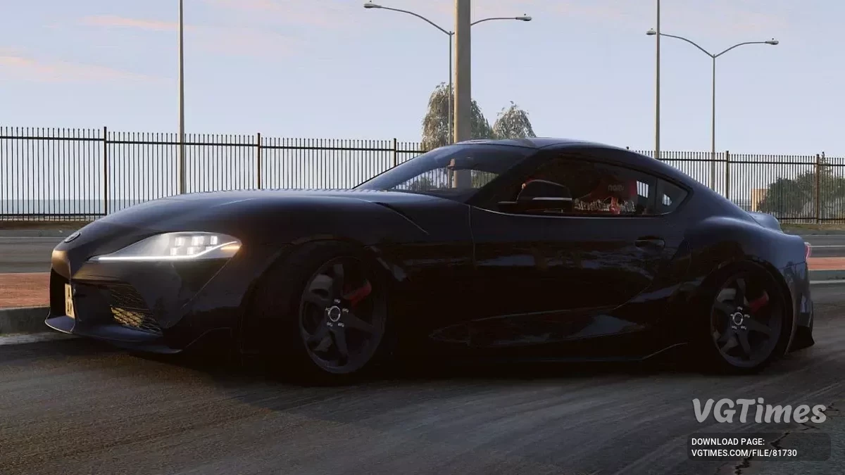 BeamNG.drive — Toyota Supra MK5 (A90)