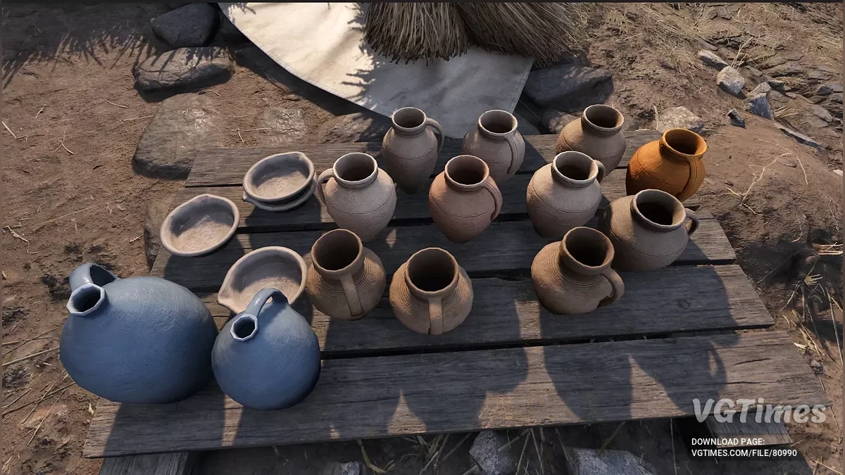 Kingdom Come: Deliverance 2 — Улучшенные текстуры повседневных объектов (HD)