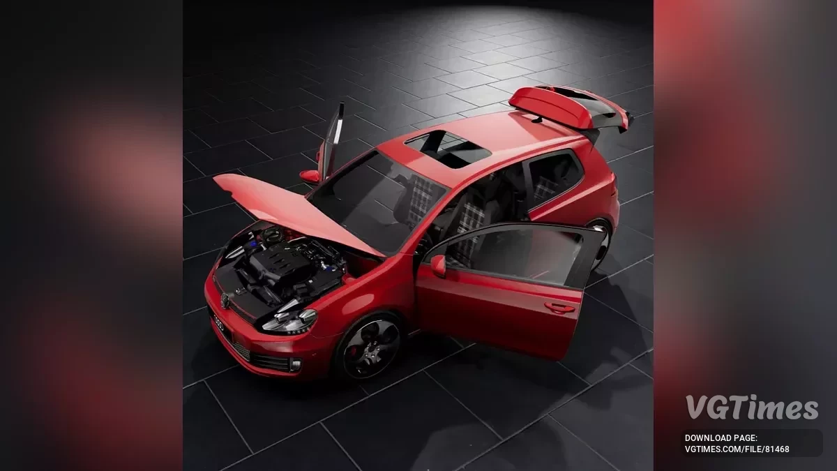 BeamNG.drive — Volkswagen Golf 6 2-door 2020-2024