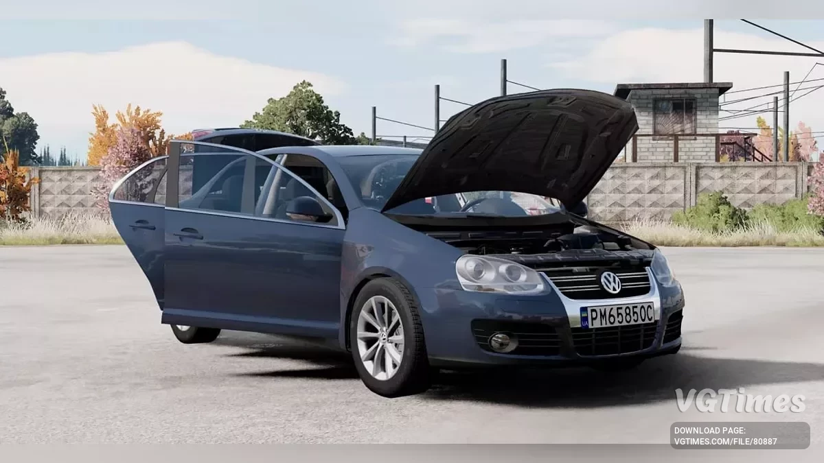 BeamNG.drive — Volkswagen Jetta V 2005-2010 v3.1 (0.34.x)