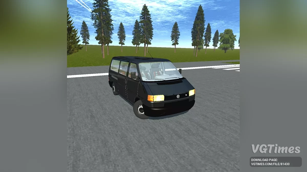 Simple Car Crash Physics Sim — Volkswagen Transporter