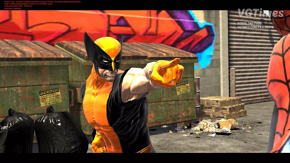 Spider-Man: Web of Shadows (2008) — Росомаха [X-Men: Evolution]