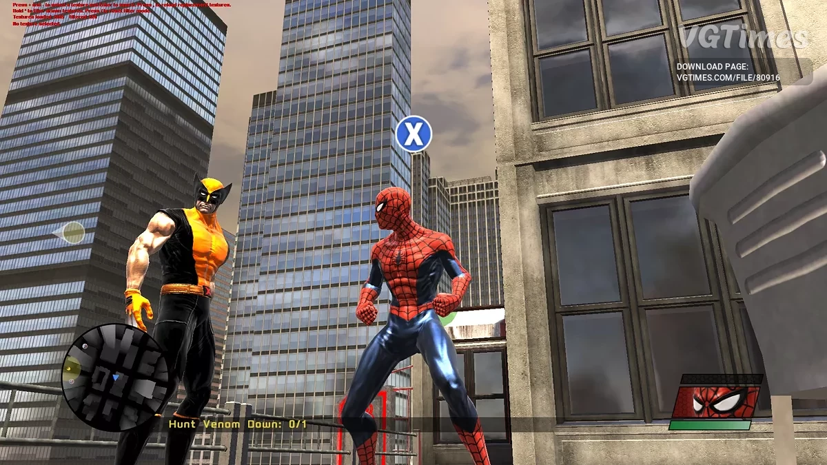 Spider-Man: Web of Shadows (2008) — Росомаха [X-Men: Evolution]