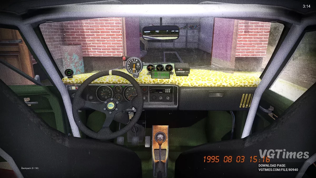 My Summer Car — Зеленая Сатсума со спойлером, фулл вкачана, готова к ралли, 18к марок