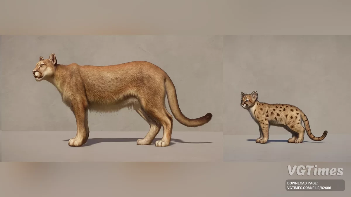 Planet Zoo — Аргентинская пума — новый вид