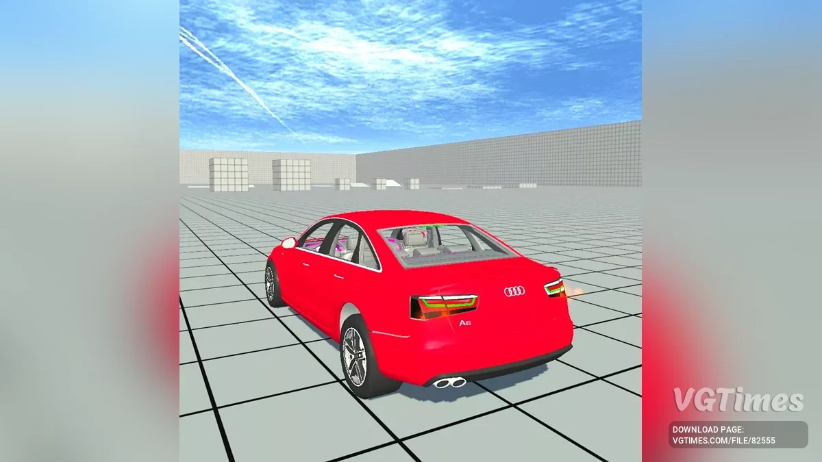 Not Simple Car Crash — Audi A6