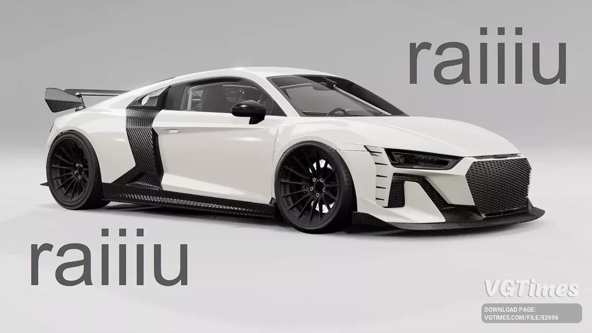 BeamNG.drive — Audi R8 2016 - 2024 v3.5 (0.35.x)