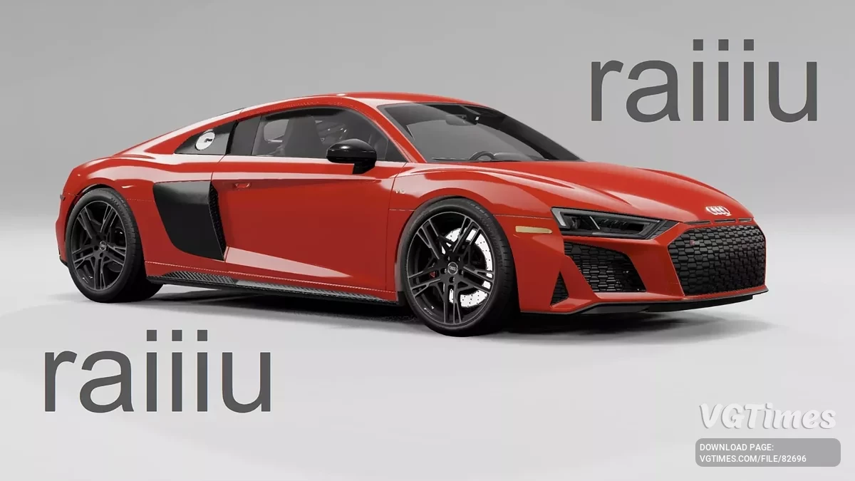 BeamNG.drive — Audi R8 2016 - 2024 v3.5 (0.35.x)