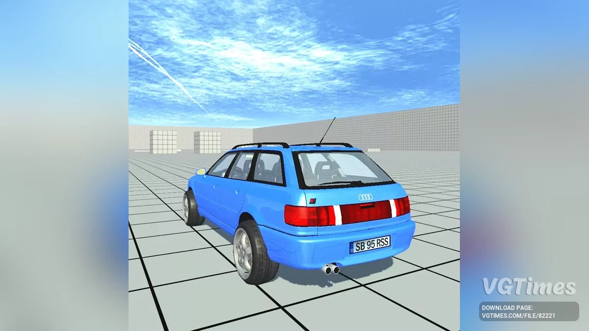 Not Simple Car Crash — Audi RS2