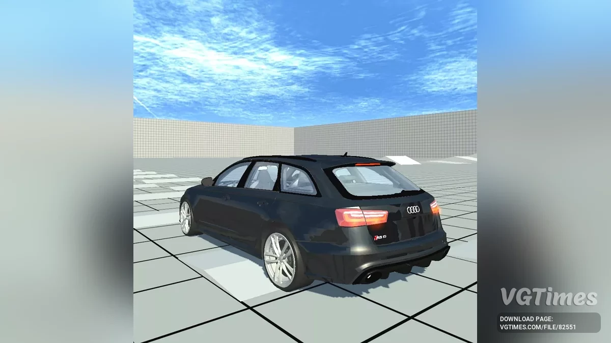 Not Simple Car Crash — Audi rs6 c7