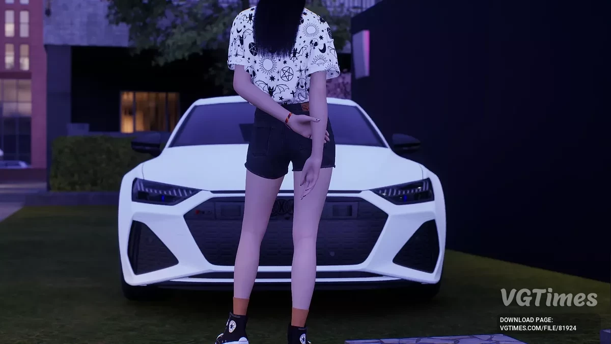 inZOI — Audi RS7 Sportback 2020 (украшение)