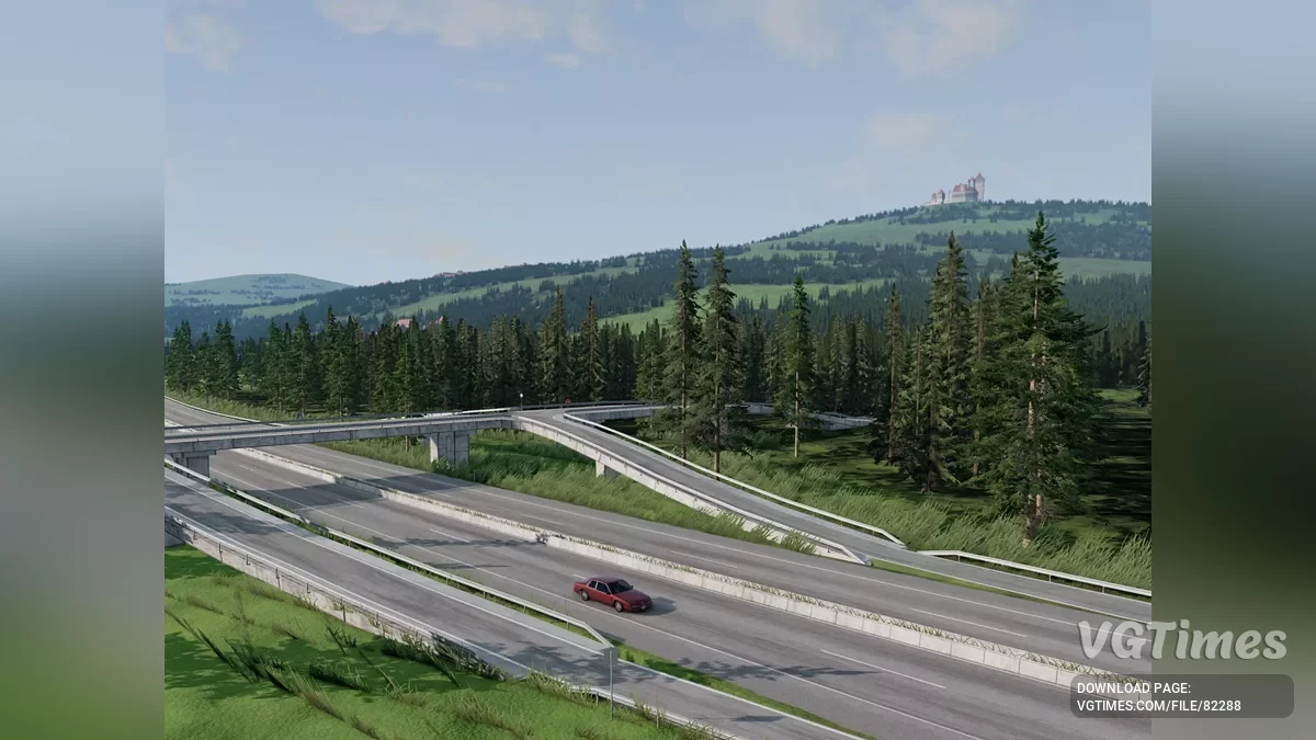 BeamNG.drive — Autobahn 57k v1.4 (0.35.x)