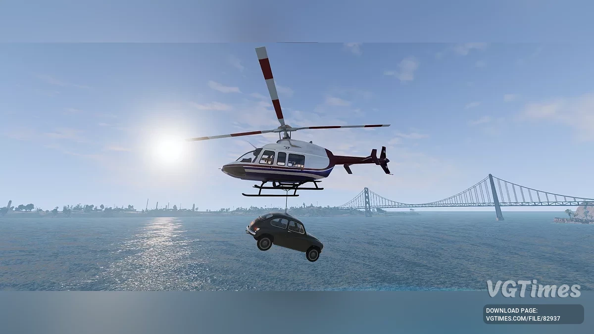 BeamNG.drive — Bell 407 Helicopter v1.0 Revamped (0.35.x)