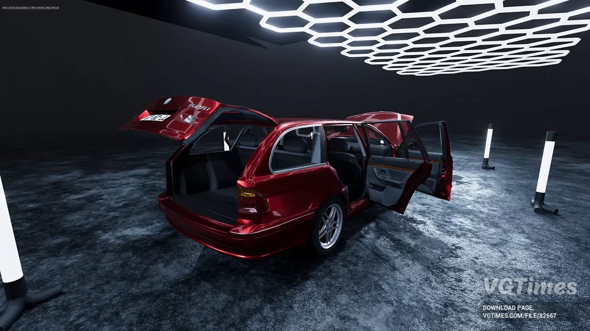 BeamNG.drive — BMW 5-Series E39 [Touring/Sedan] (0.35.x)