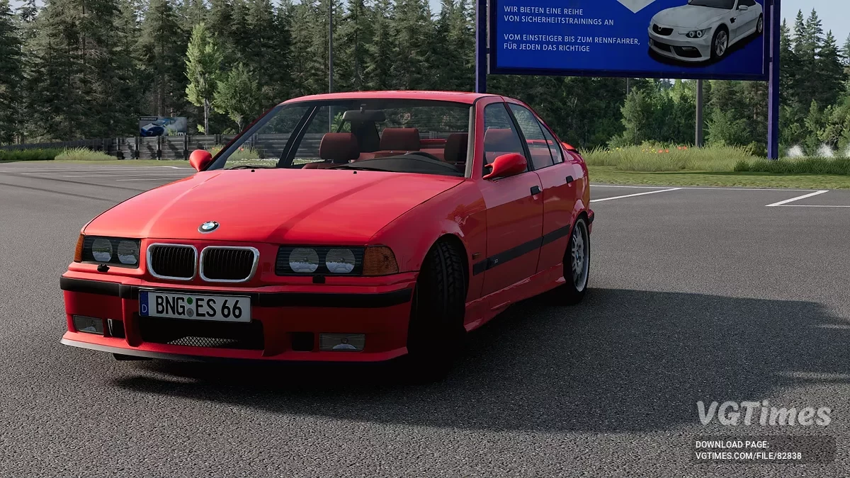 BeamNG.drive — BMW E36 Revamp v1.7.4 (0.35.x)