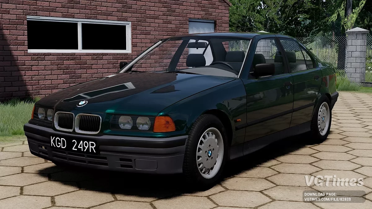 BeamNG.drive — BMW E36 Revamp v1.7.4 (0.35.x)