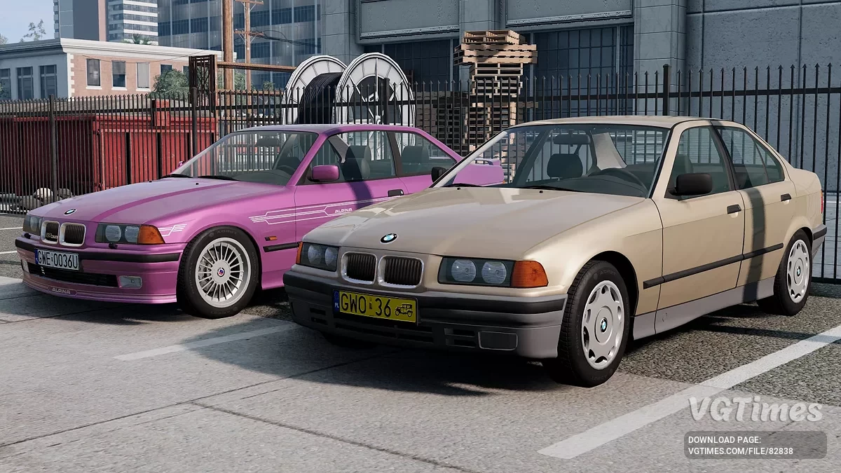 BeamNG.drive — BMW E36 Revamp v1.7.4 (0.35.x)