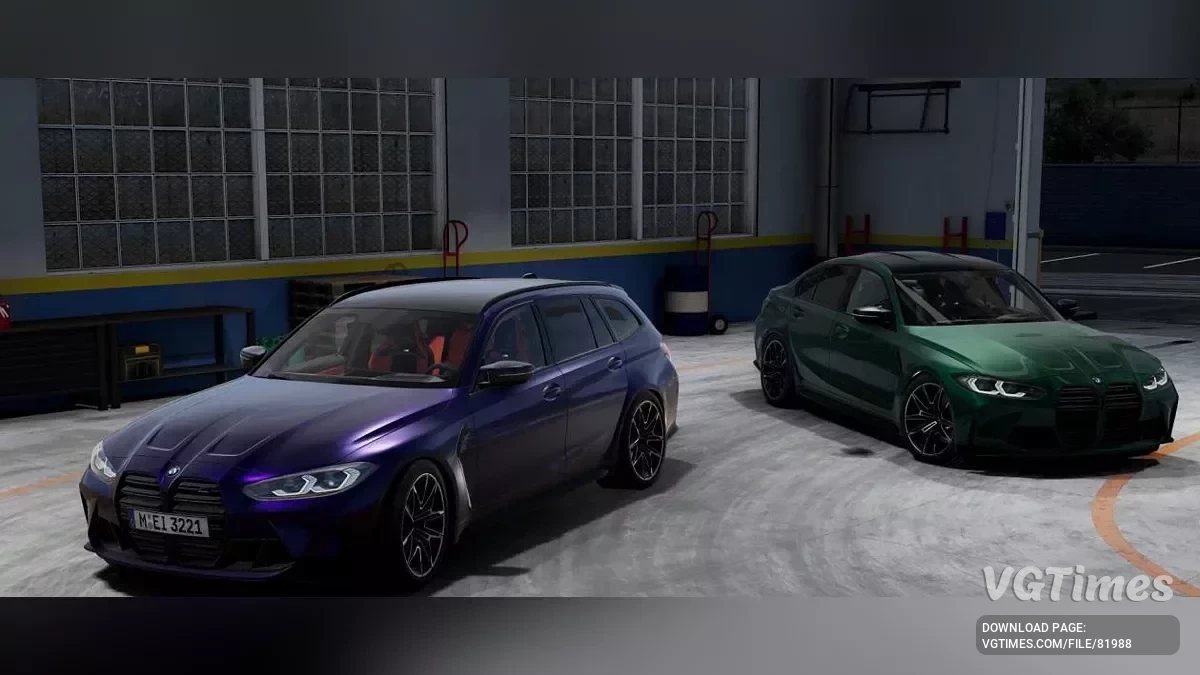 BeamNG.drive — BMW M3 G80 / G81 Pack (2022)