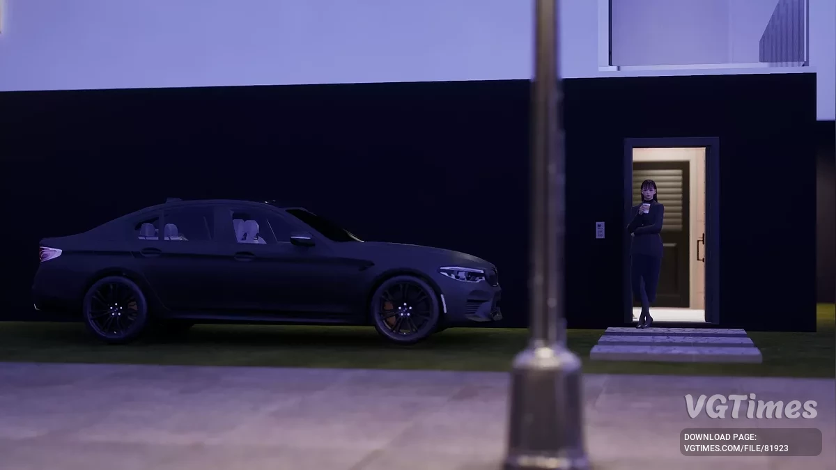 inZOI — BMW M5 F90 2018 (украшение)